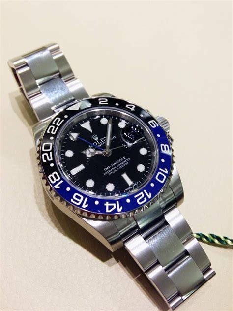 rolex noir et bleu|Rolex 116710.